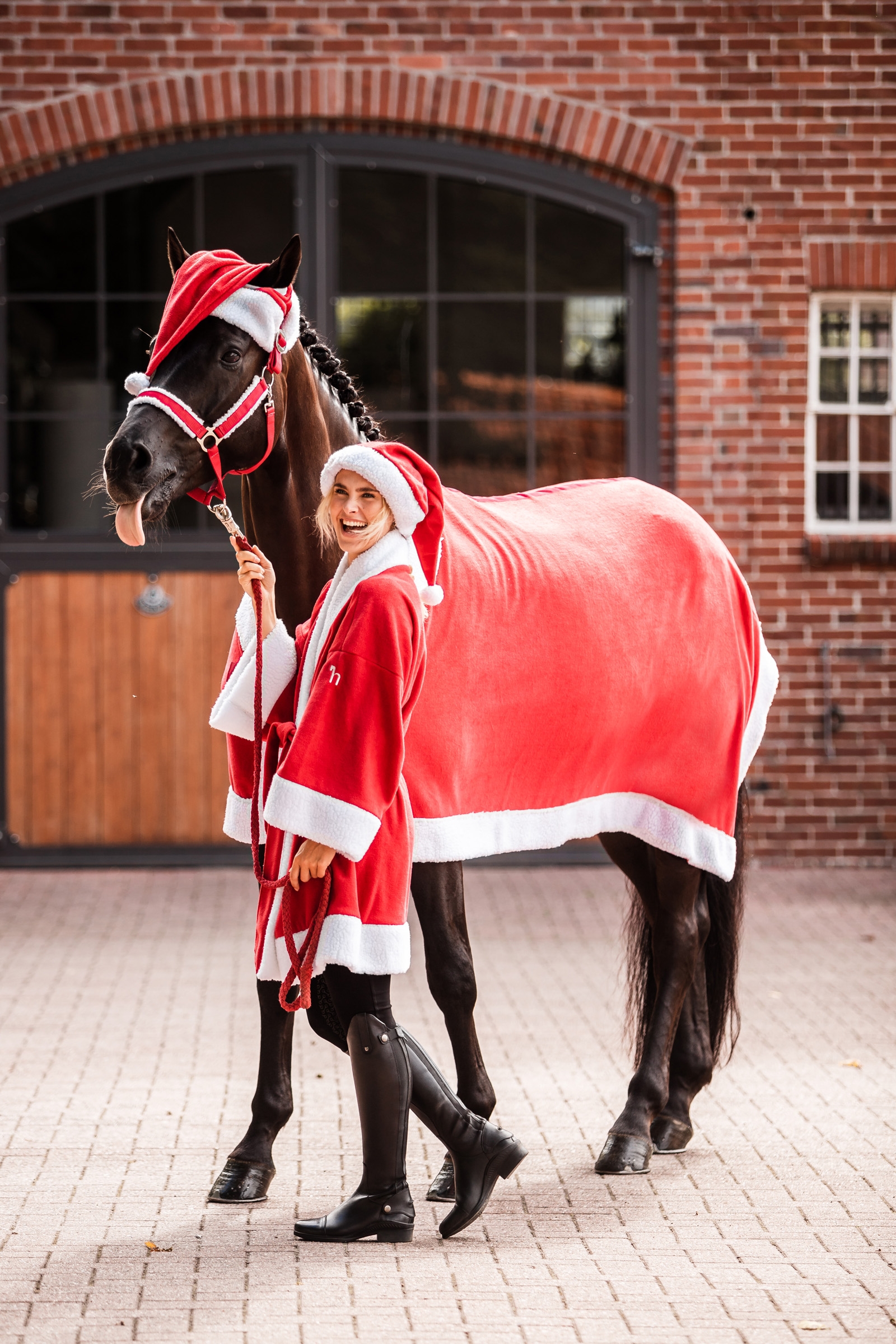 skyde Giraf Miniature Køb Horze Christmas kåbe | horze.dk